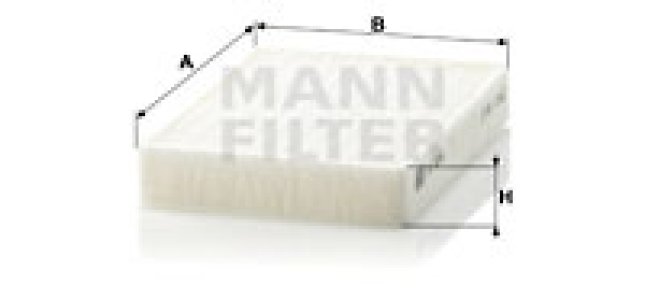 Filtr kabinowy MANN-FILTER CU1519 