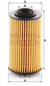 Filtr oleju MANN-FILTER HU69/3X HU693X