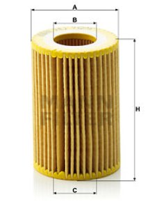 Filtr oleju MANN-FILTER HU712/9X HU7129X