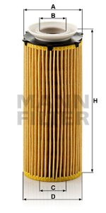 Filtr oleju MANN-FILTER HU720/3X HU7203X