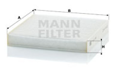 Filtr kabinowy MANN-FILTER CU21003 