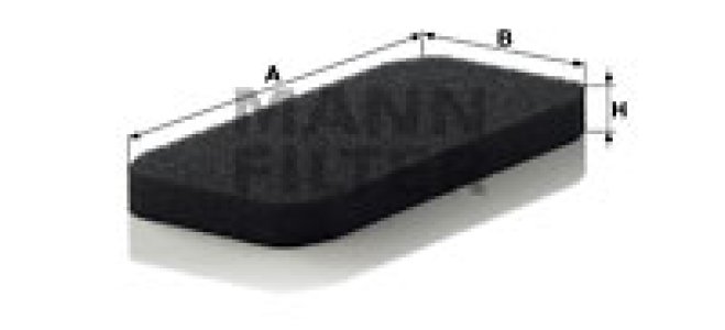 Filtr kabinowy MANN-FILTER CU2303 