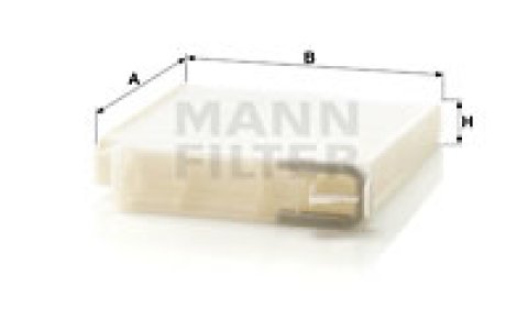 Filtr kabinowy MANN-FILTER CU1829 