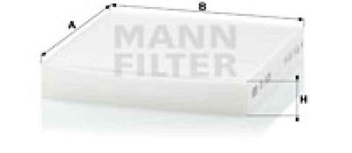 Filtr kabinowy MANN-FILTER CU1835 
