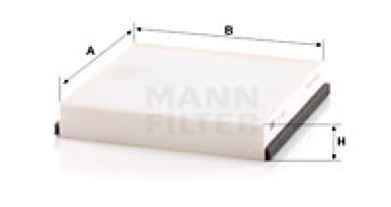 Filtr kabinowy MANN-FILTER CU1931-2 CU19312