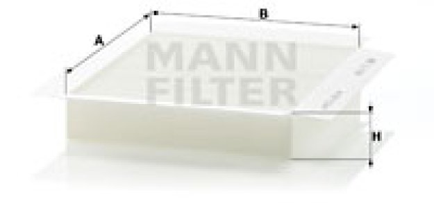 Filtr kabinowy MANN-FILTER CU2338 