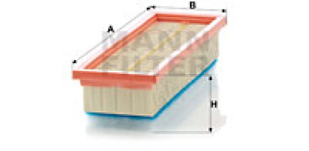 Filtr powietrza MANN-FILTER C2859 