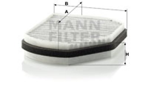 Filtr kabinowy MANN-FILTER CUK2897 