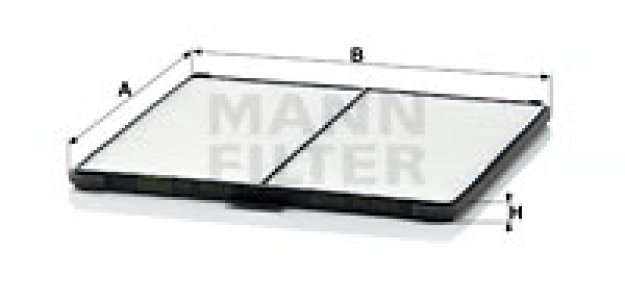 Filtr kabinowy MANN-FILTER CU2012 