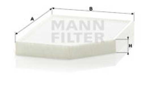 Filtr kabinowy MANN-FILTER CU2450 