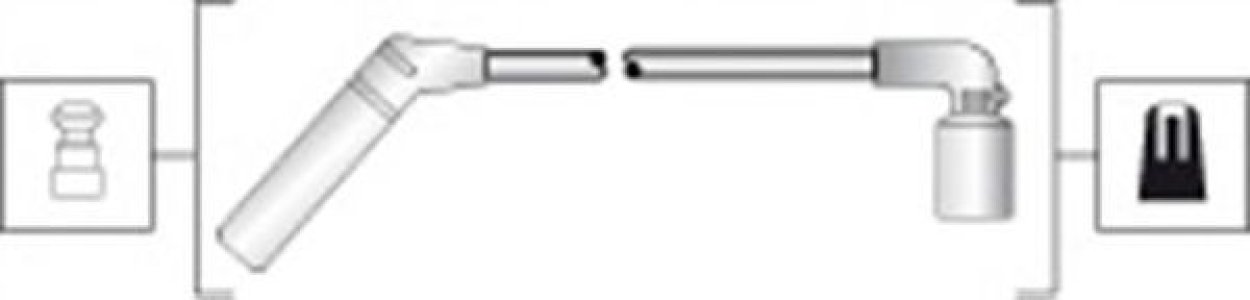 Przewody wysokiego napięcia komplet MAGNETI MARELLI MSK1292 