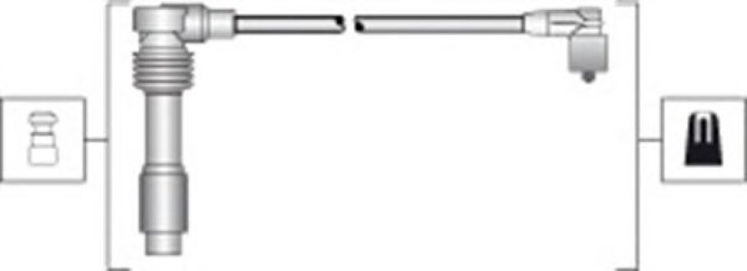 Przewody wysokiego napięcia komplet MAGNETI MARELLI MSK1294 