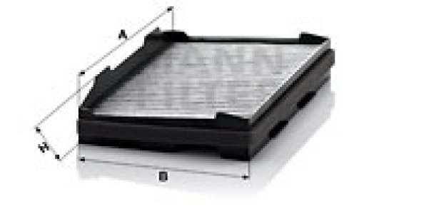Filtr kabinowy MANN-FILTER CUK3220 