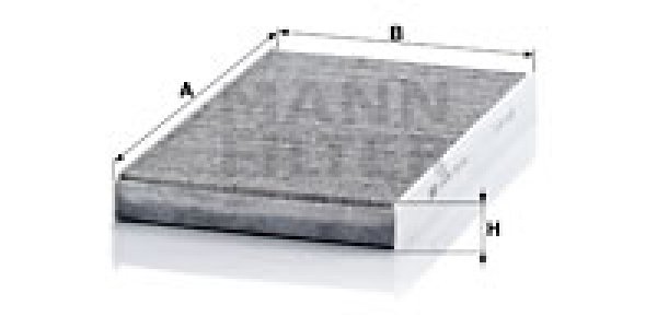 Filtr kabinowy MANN-FILTER CUK3241 