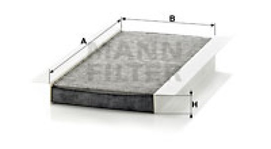Filtr kabinowy MANN-FILTER CUK3337 