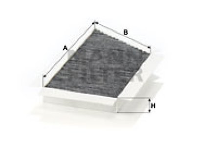 Filtr kabinowy MANN-FILTER CUK3448 