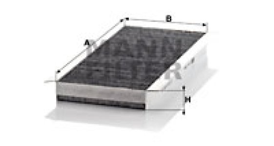 Filtr kabinowy MANN-FILTER CUK3554 