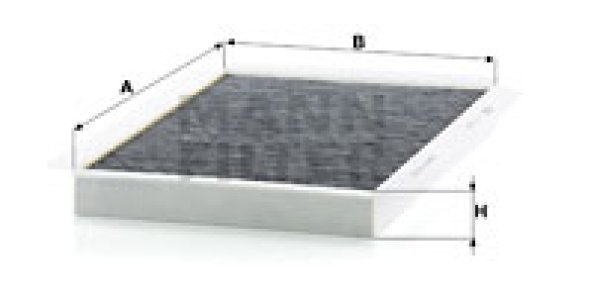 Filtr kabinowy MANN-FILTER CUK3569 