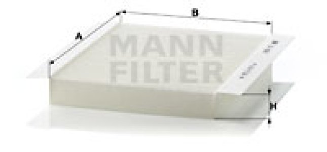 Filtr kabinowy MANN-FILTER CU2680 