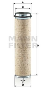Filtr powietrza MANN-FILTER CF1000 