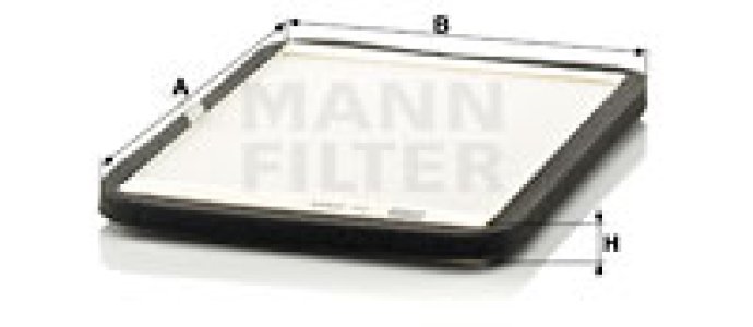 Filtr kabinowy MANN-FILTER CU2424 