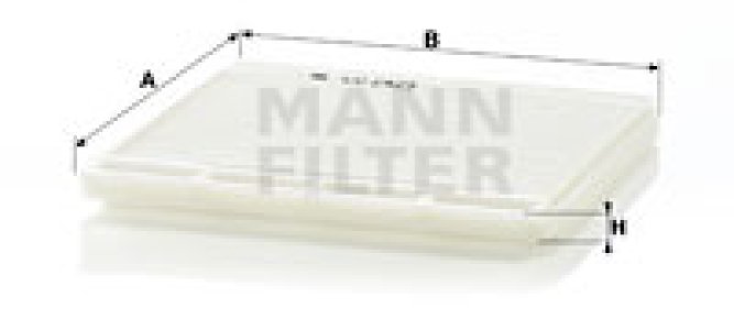 Filtr kabinowy MANN-FILTER CU2425 
