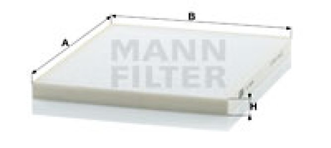 Filtr kabinowy MANN-FILTER CU2434 