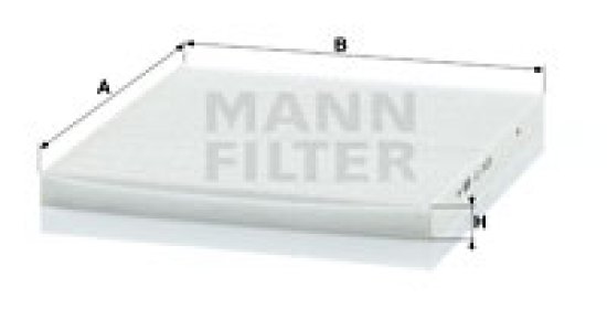 Filtr kabinowy MANN-FILTER CU2435 