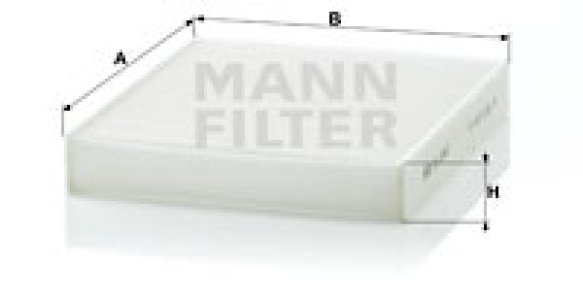 Filtr kabinowy MANN-FILTER CU2440 