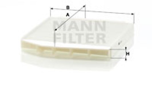 Filtr kabinowy MANN-FILTER CU2855/1 CU28551