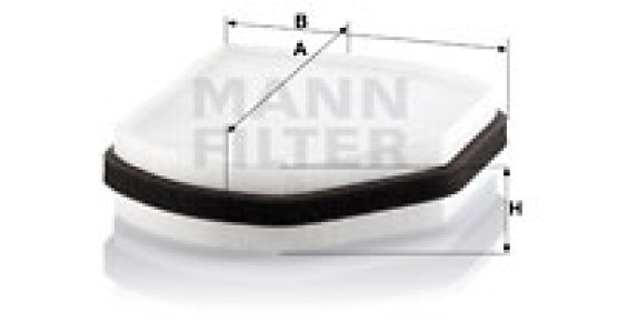 Filtr kabinowy MANN-FILTER CU2897 