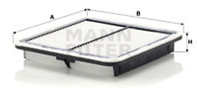 Filtr powietrza MANN-FILTER C2201 