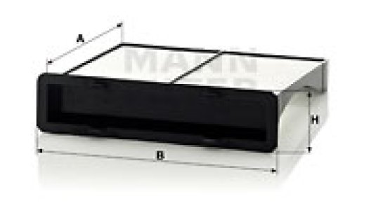 Filtr kabinowy MANN-FILTER CU22004 
