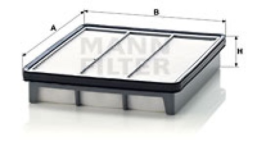 Filtr powietrza MANN-FILTER C2542 