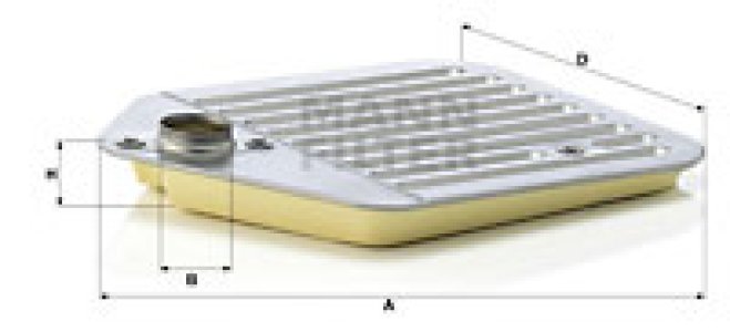 Zestaw filtra hydraulicznego MANN-FILTER H2425XKIT 