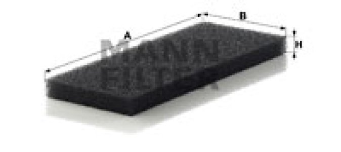 Filtr kabinowy MANN-FILTER CU3001 