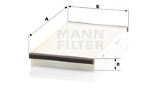 Filtr kabinowy MANN-FILTER CU3020 