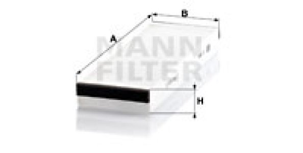 Filtr kabinowy MANN-FILTER CU3023-2 CU30232