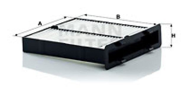 Filtr kabinowy MANN-FILTER CU21004 