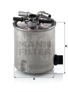 Filtr paliwa MANN-FILTER WK9007 