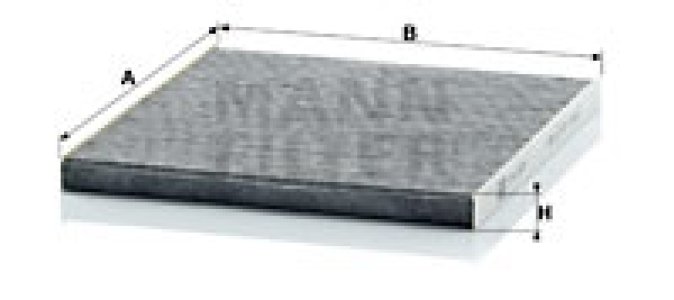 Filtr kabinowy MANN-FILTER CUK2435 