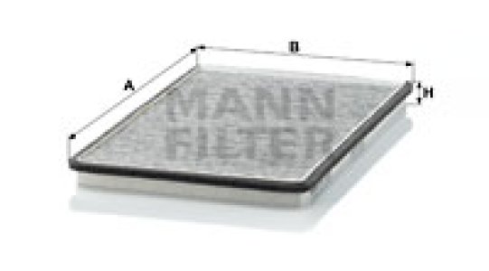 Filtr kabinowy MANN-FILTER CUK3032 