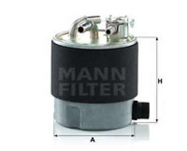 Filtr paliwa MANN-FILTER WK920/7 WK9207