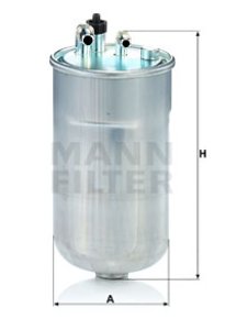 Filtr paliwa MANN-FILTER WK8021 