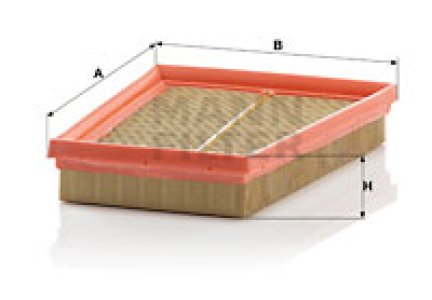 Filtr powietrza MANN-FILTER C2050 