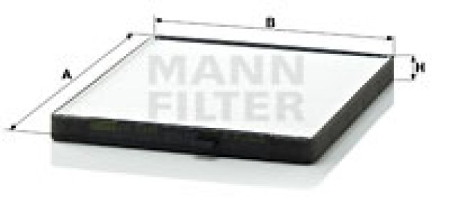 Filtr kabinowy MANN-FILTER CU2330 