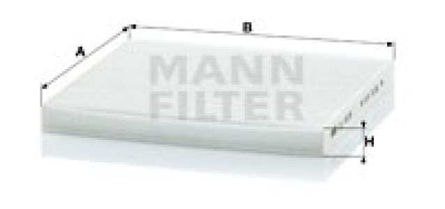 Filtr kabinowy MANN-FILTER CU2035 