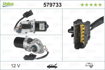 Silnik wycieraczek VALEO 579733 2881000QAD