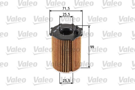 Filtr oleju VALEO 586500 HU7162X