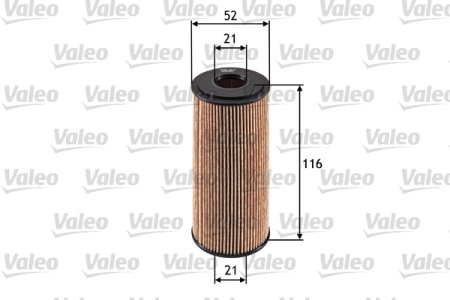Filtr oleju VALEO 586514 HU6153X